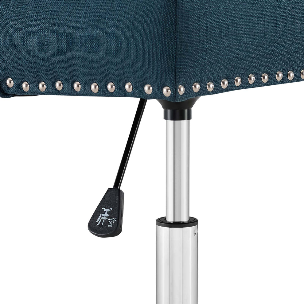 Modway Regent Tufted Button Swivel Upholstered Fabric Office Chair - EEI-3609 | Office Chairs | Modishstore - 6