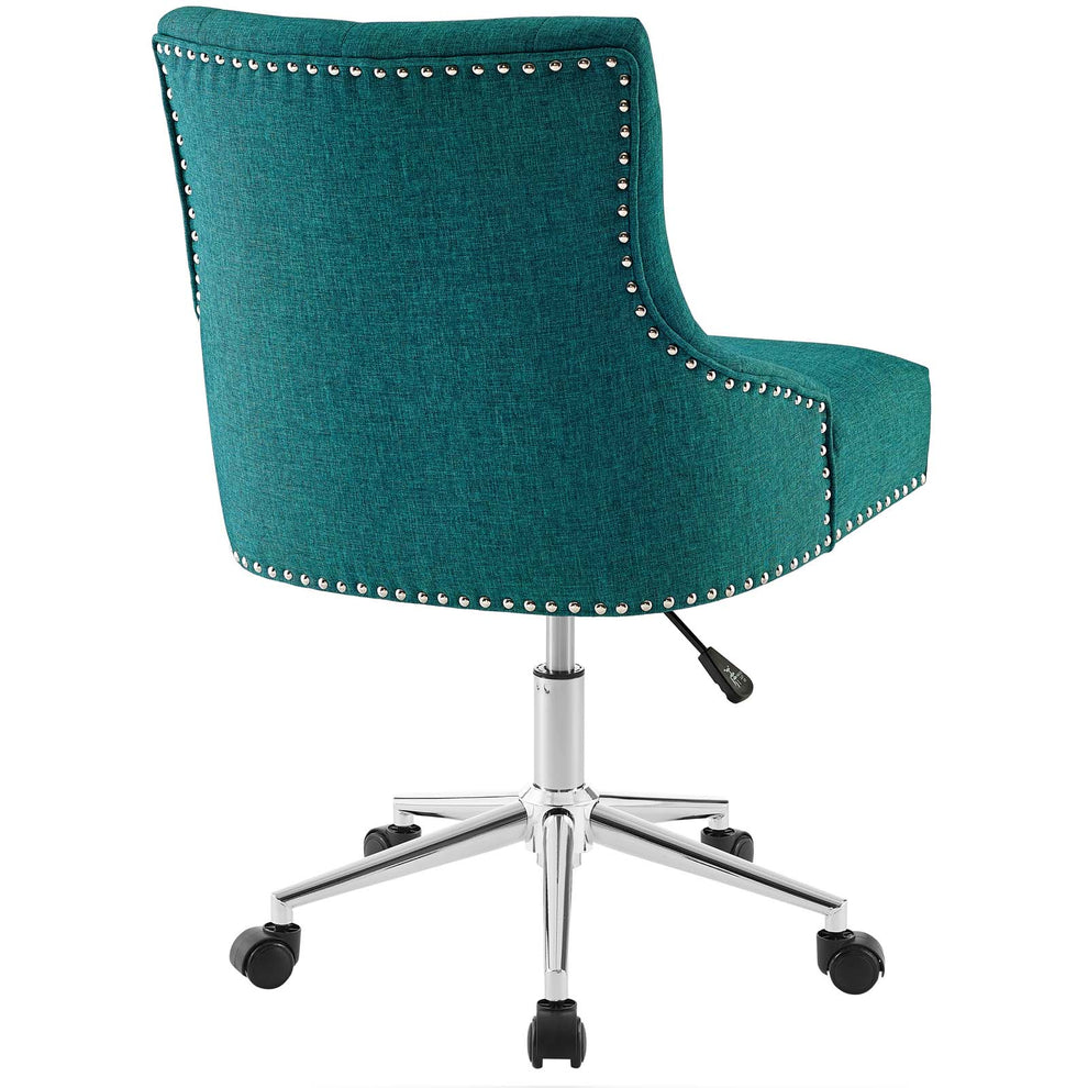 Modway Regent Tufted Button Swivel Upholstered Fabric Office Chair - EEI-3609 | Office Chairs | Modishstore - 18