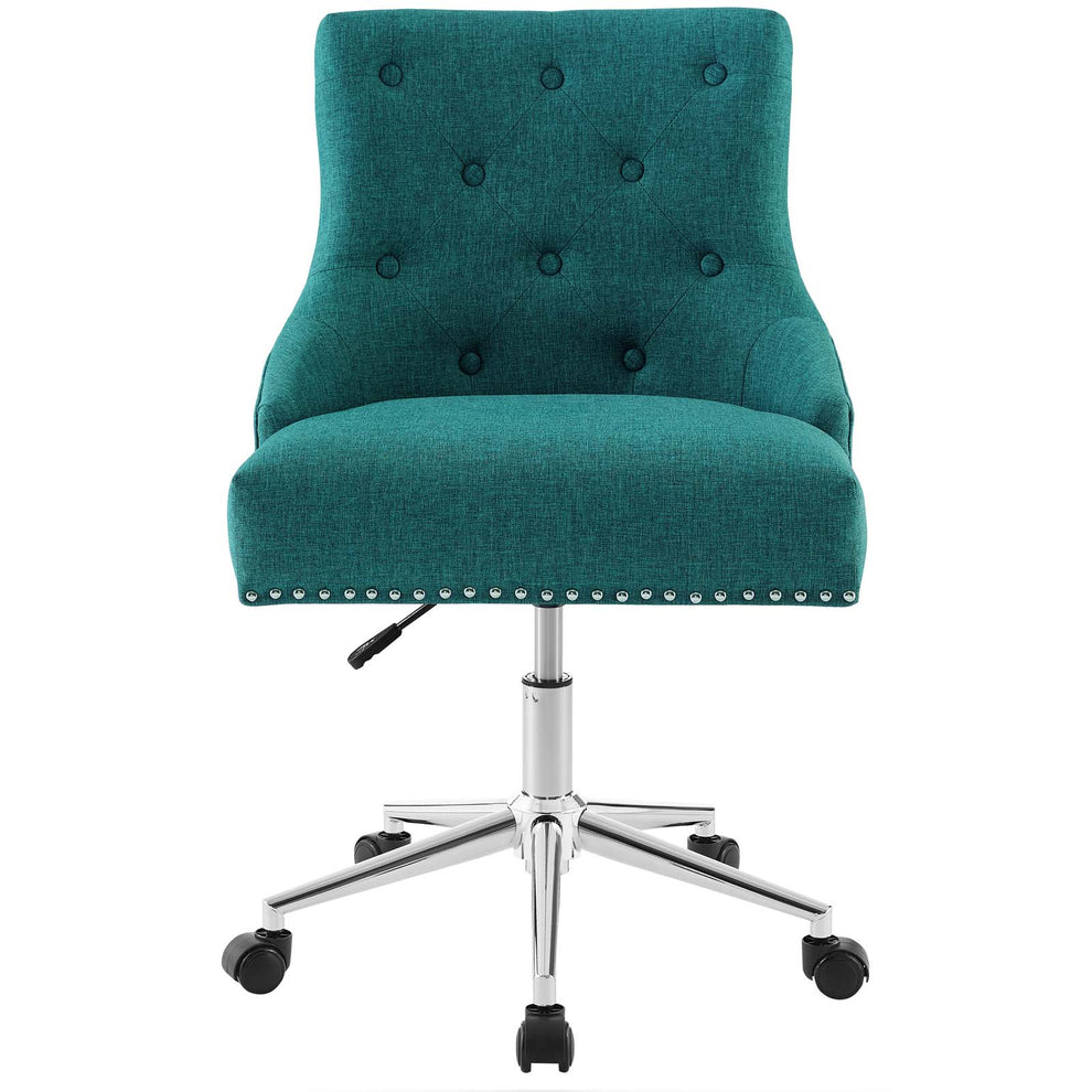 Modway Regent Tufted Button Swivel Upholstered Fabric Office Chair - EEI-3609 | Office Chairs | Modishstore - 19