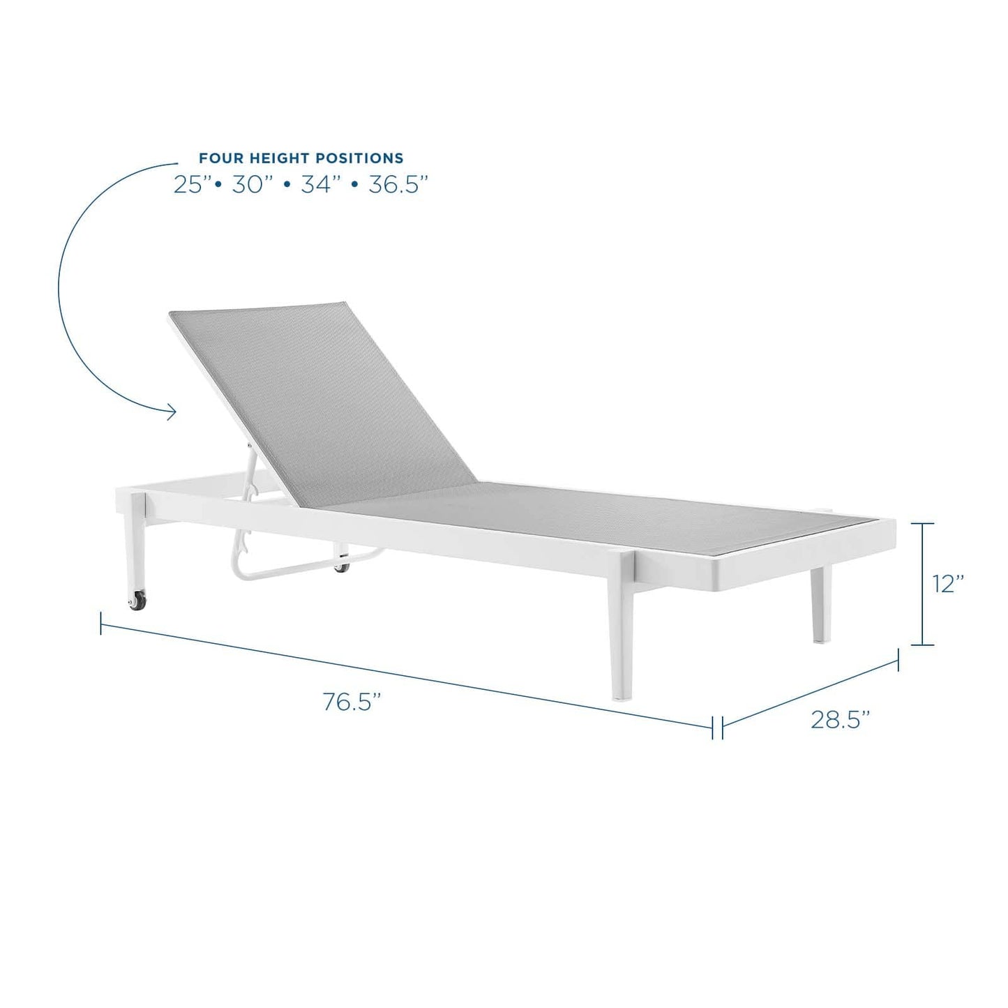 Modway Charleston Outdoor Patio Chaise Lounge Chair - EEI-3610 | Outdoor Recliners & Lounge Chairs | Modishstore - 2