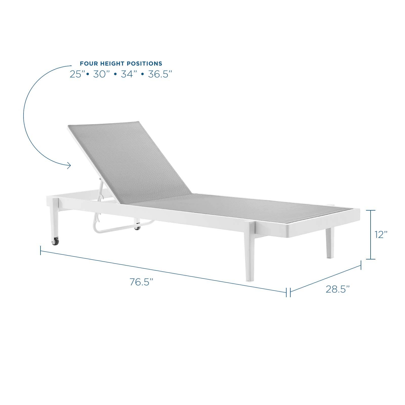 Modway Charleston Outdoor Patio Chaise Lounge Chair - EEI-3610 | Outdoor Recliners & Lounge Chairs | Modishstore - 2