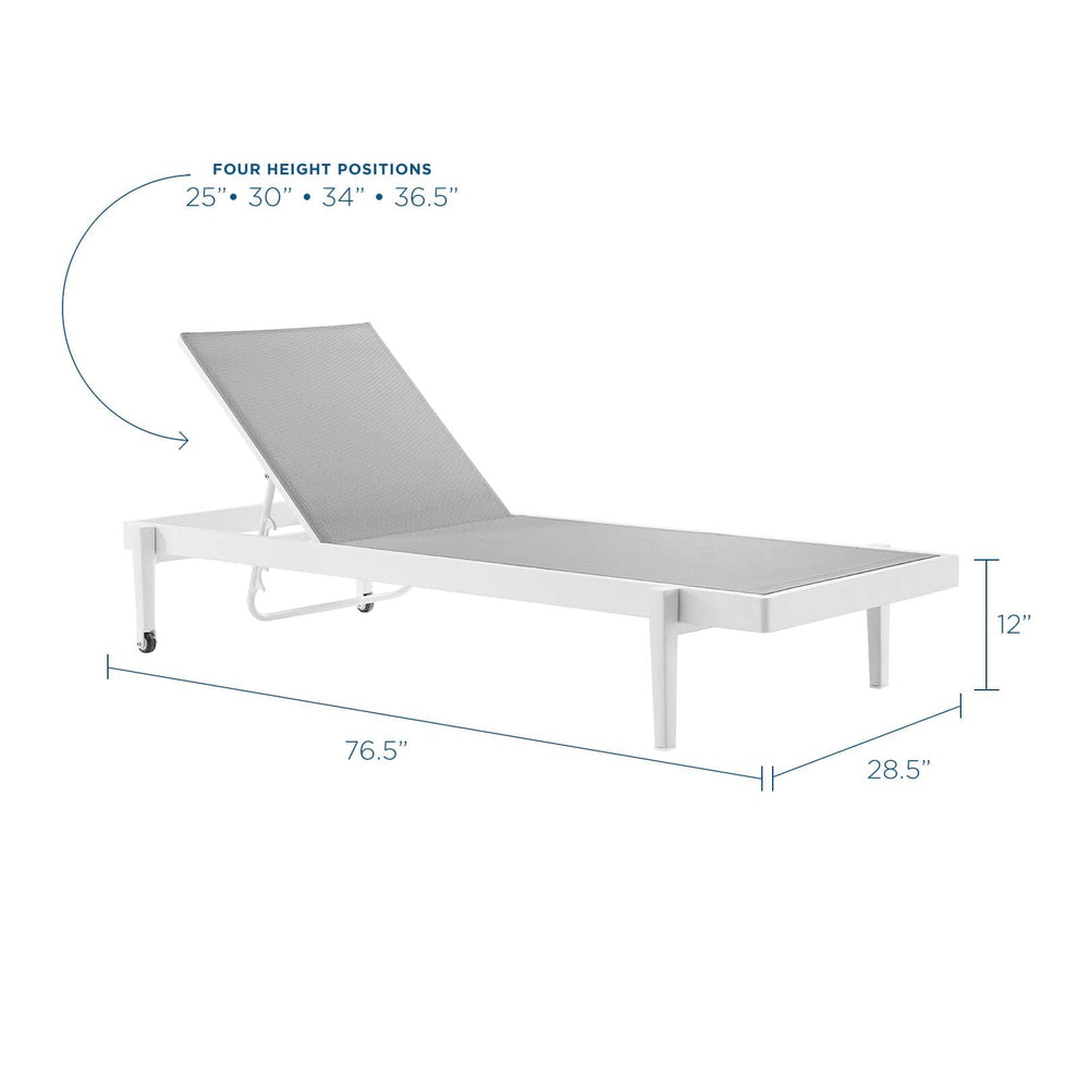 Modway Charleston Outdoor Patio Chaise Lounge Chair - EEI-3610 | Outdoor Recliners & Lounge Chairs | Modishstore - 2