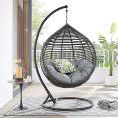Modway Garner Teardrop Outdoor Patio Swing Chair - EEI-3614