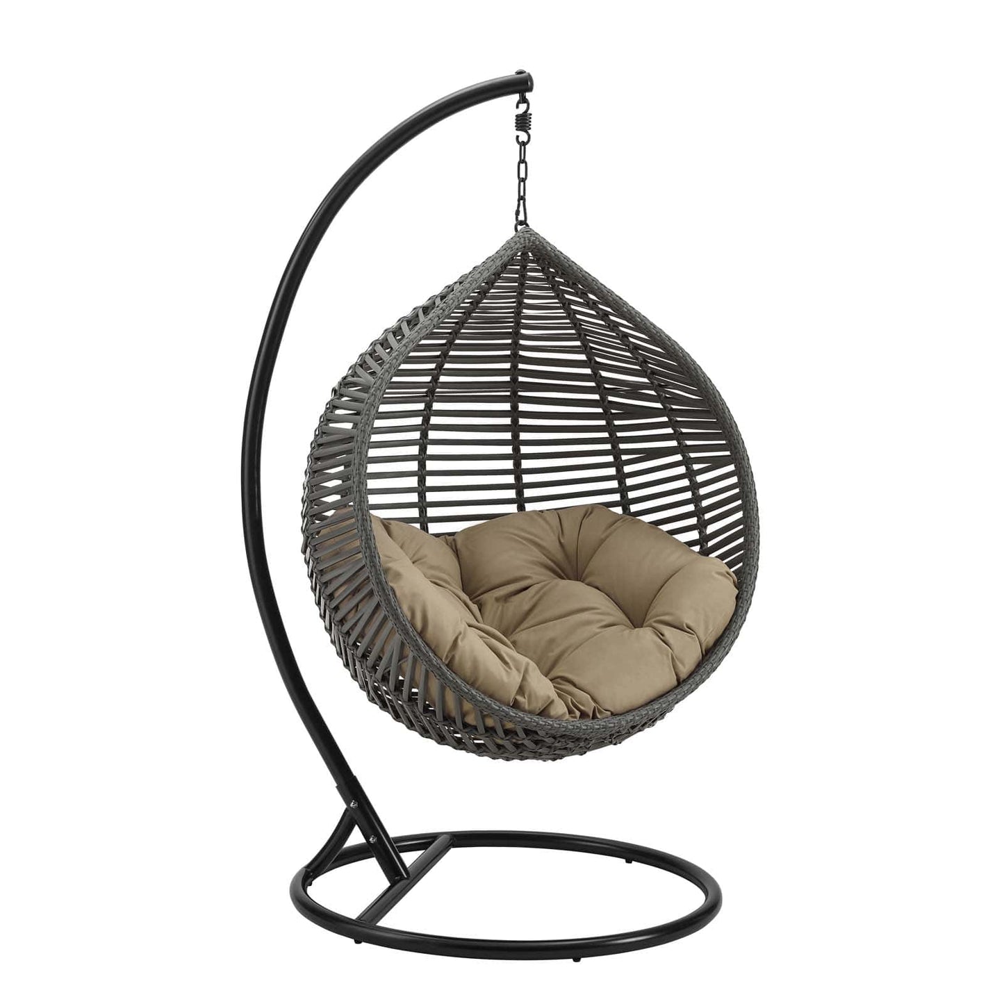 Modway Garner Teardrop Outdoor Patio Swing Chair - EEI-3614 | Outdoor Porch Swings | Modishstore - 8