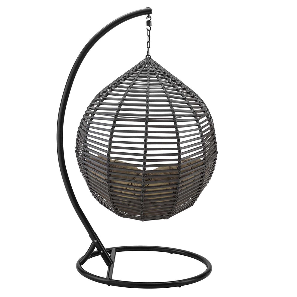 Modway Garner Teardrop Outdoor Patio Swing Chair - EEI-3614 | Outdoor Porch Swings | Modishstore - 9