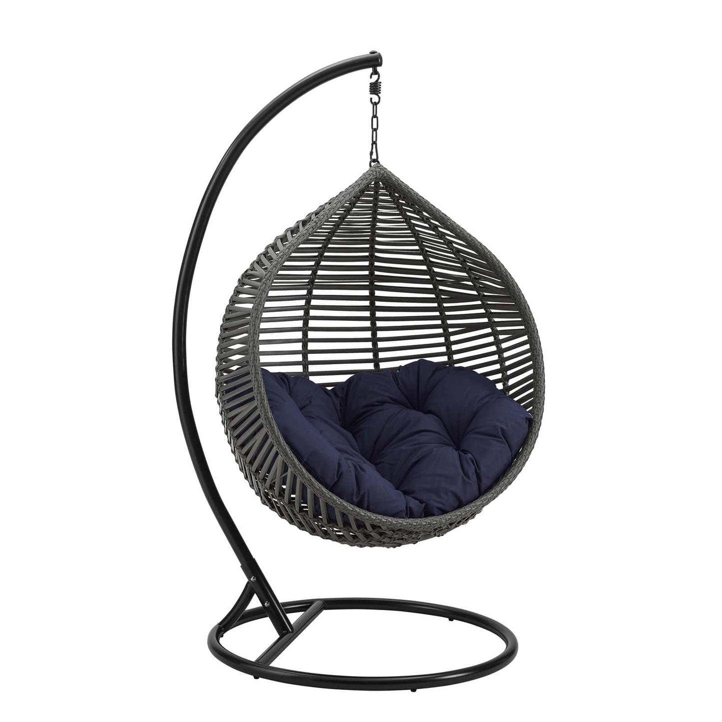 Modway Garner Teardrop Outdoor Patio Swing Chair - EEI-3614 | Outdoor Porch Swings | Modishstore - 13