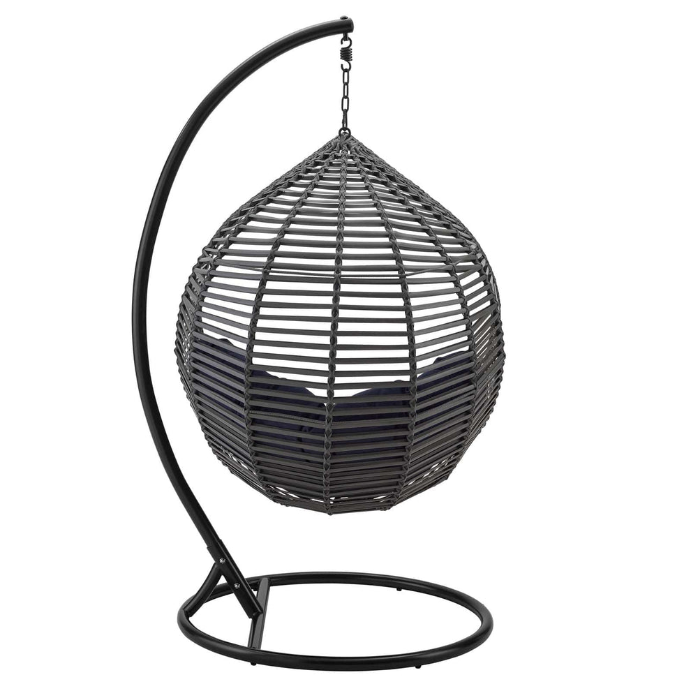 Modway Garner Teardrop Outdoor Patio Swing Chair - EEI-3614 | Outdoor Porch Swings | Modishstore - 14