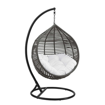 Modway Garner Teardrop Outdoor Patio Swing Chair - EEI-3614 | Outdoor Porch Swings | Modishstore - 20