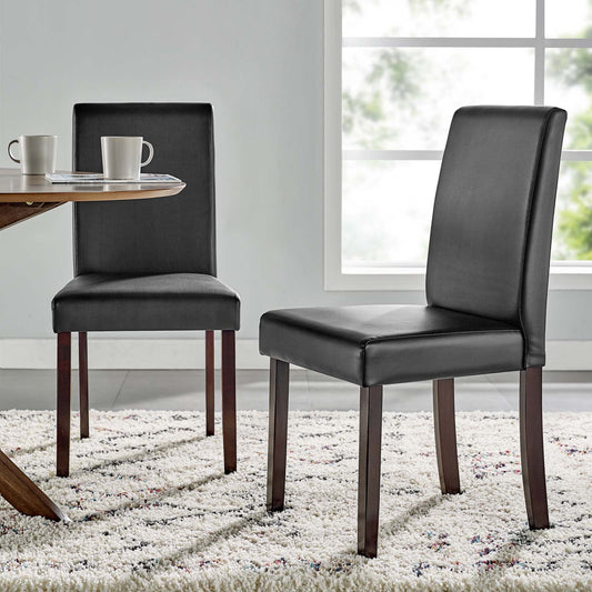 Modway Prosper Faux Leather Dining Side Chair Set of 2 - EEI-3617 | Dining Chairs | Modishstore-1