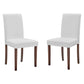 Modway Prosper Faux Leather Dining Side Chair Set of 2 - EEI-3617 | Dining Chairs | Modishstore - 21