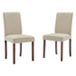 Modway Prosper Upholstered Fabric Dining Side Chair Set of 2 - EEI-3618 | Dining Chairs | Modishstore - 24