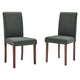 Modway Prosper Upholstered Fabric Dining Side Chair Set of 2 - EEI-3618 | Dining Chairs | Modishstore - 23