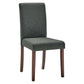 Modway Prosper Upholstered Fabric Dining Side Chair Set of 2 | Dining Chairs | Modishstore-21