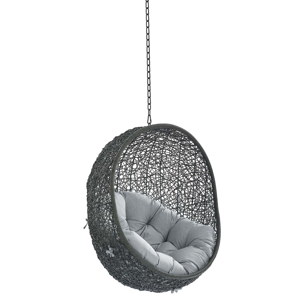 Modway Hide Sunbrella® Fabric Swing Outdoor Patio Lounge Chair Without Stand - EEI-3634 | Outdoor Porch Swings | Modishstore - 16