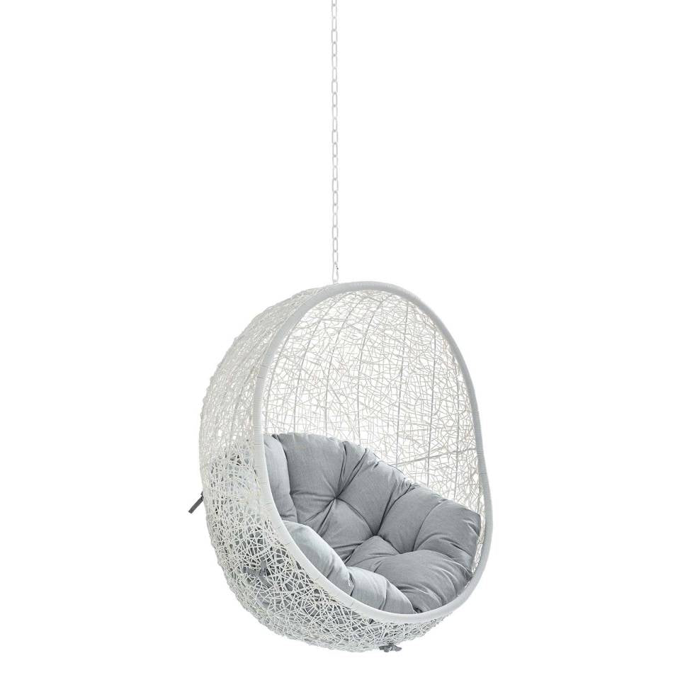 Modway Hide Sunbrella® Fabric Swing Outdoor Patio Lounge Chair Without Stand - EEI-3634 | Outdoor Porch Swings | Modishstore - 14