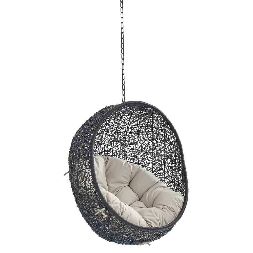 Modway Encase Swing Outdoor Patio Lounge Chair Without Stand - EEI-3636 | Outdoor Porch Swings | Modishstore - 2