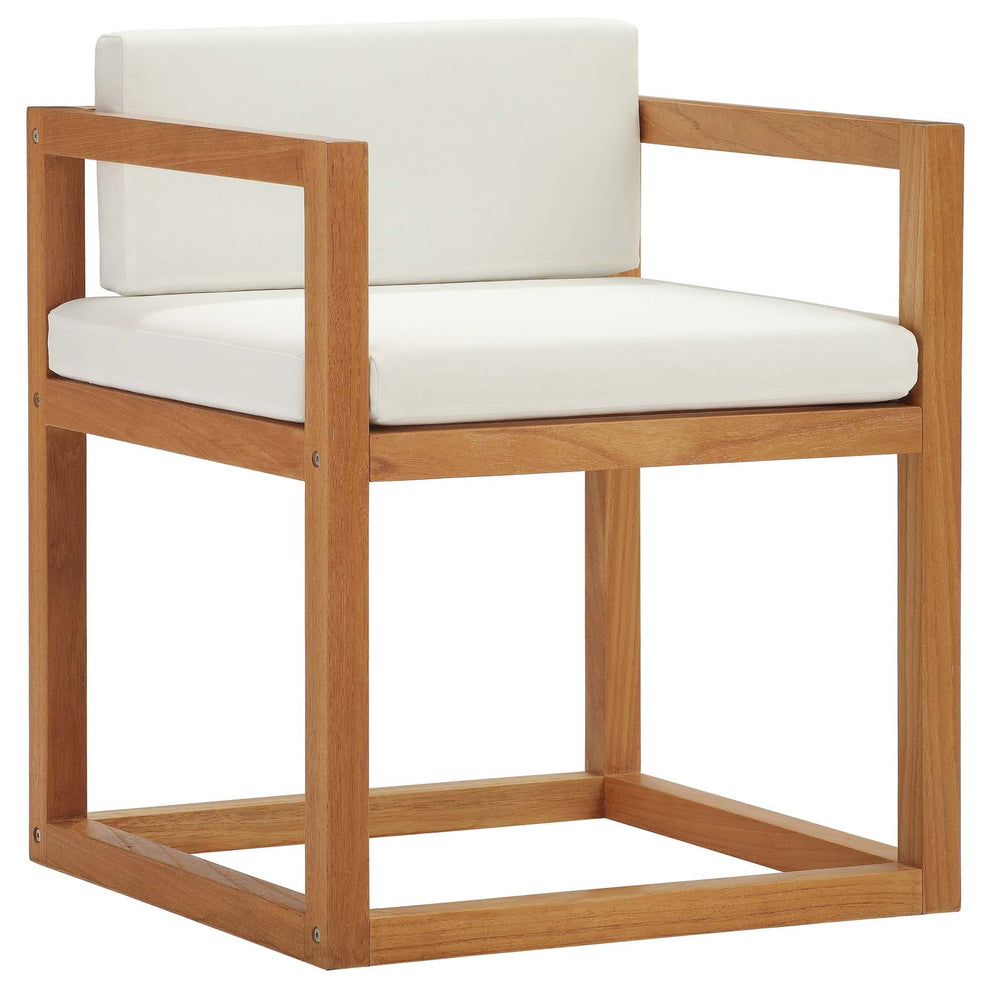 Newbury 7 Piece Outdoor Patio Premium Grade A Teak Wood Set By Modway - EEI-3650 | Outdoor Dining Sets | Modishstore - 3