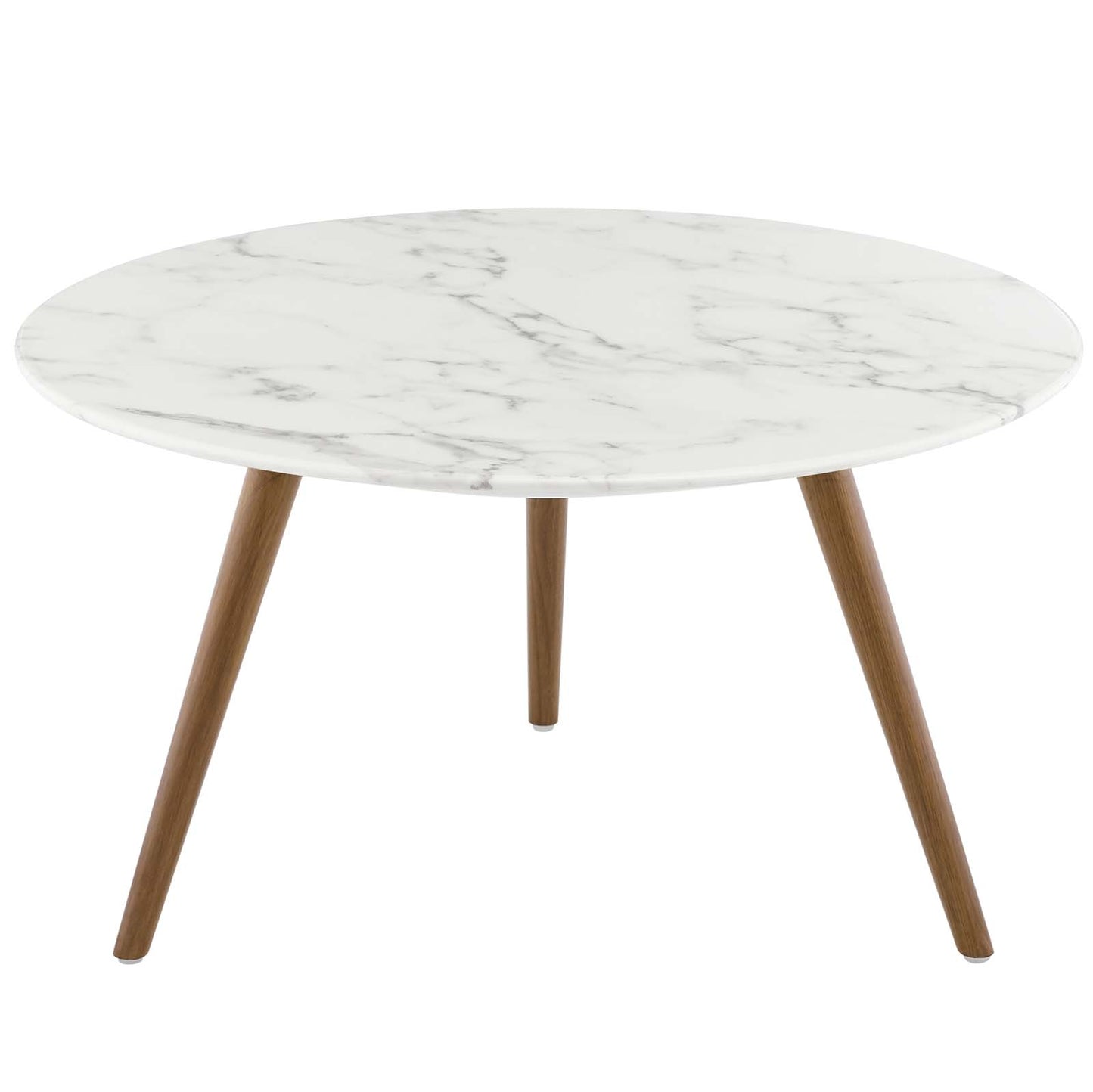 Lippa 28" Round Artificial Marble Coffee Table with Tripod Base By Modway - EEI-3660 | Coffee Tables | Modishstore - 2
