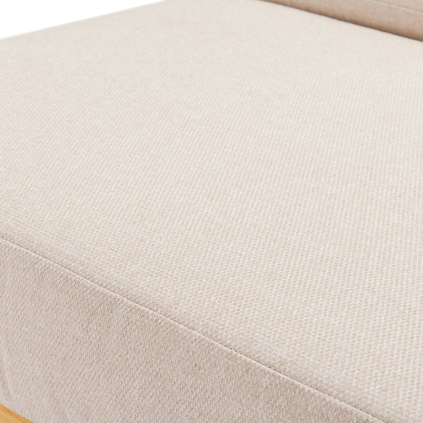 Modway Sedona Outdoor Patio Eucalyptus Wood Sectional Sofa Armless Chair - EEI-3681 | Accent Chairs | Modishstore - 6