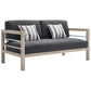 Modway Wiscasset Outdoor Patio Acacia Wood Loveseat - EEI-3684 | Sofa Set | Modishstore - 2