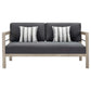 Modway Wiscasset Outdoor Patio Acacia Wood Loveseat - EEI-3684 | Sofa Set | Modishstore - 5