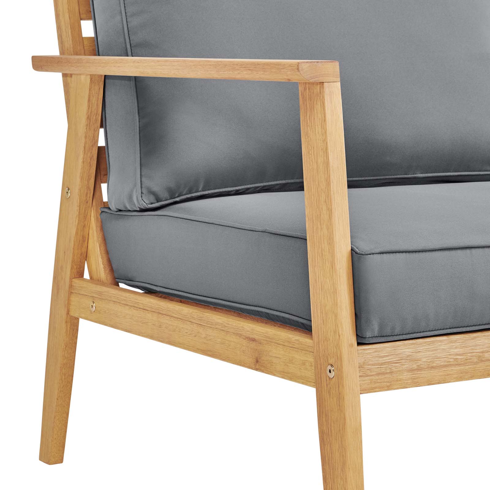 Modway Syracuse Outdoor Patio Upholstered 4 Piece Furniture Set - EEI-3705 | Outdoor Sofas, Loveseats & Sectionals | Modishstore - 3