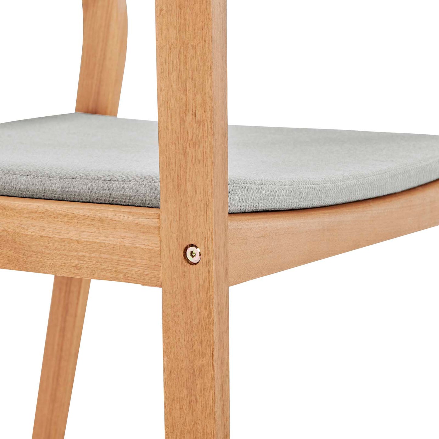 Modway Viewscape Outdoor Patio Ash Wood Dining Armchair - EEI-3708 | Outdoor Chairs | Modishstore - 3