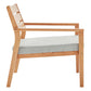 Breton Outdoor Patio Ash Wood Armchair By Modway - EEI-3713 | Outdoor Chairs | Modishstore - 2