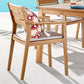 Modway Farmstay Outdoor Patio Teak Wood Dining Armchair - EEI-3718 | Armchairs | Modishstore - 1