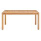 Farmstay 63" Rectangle Outdoor Patio Teak Wood Dining Table By Modway - EEI-3719 | Outdoor Tables | Modishstore - 3