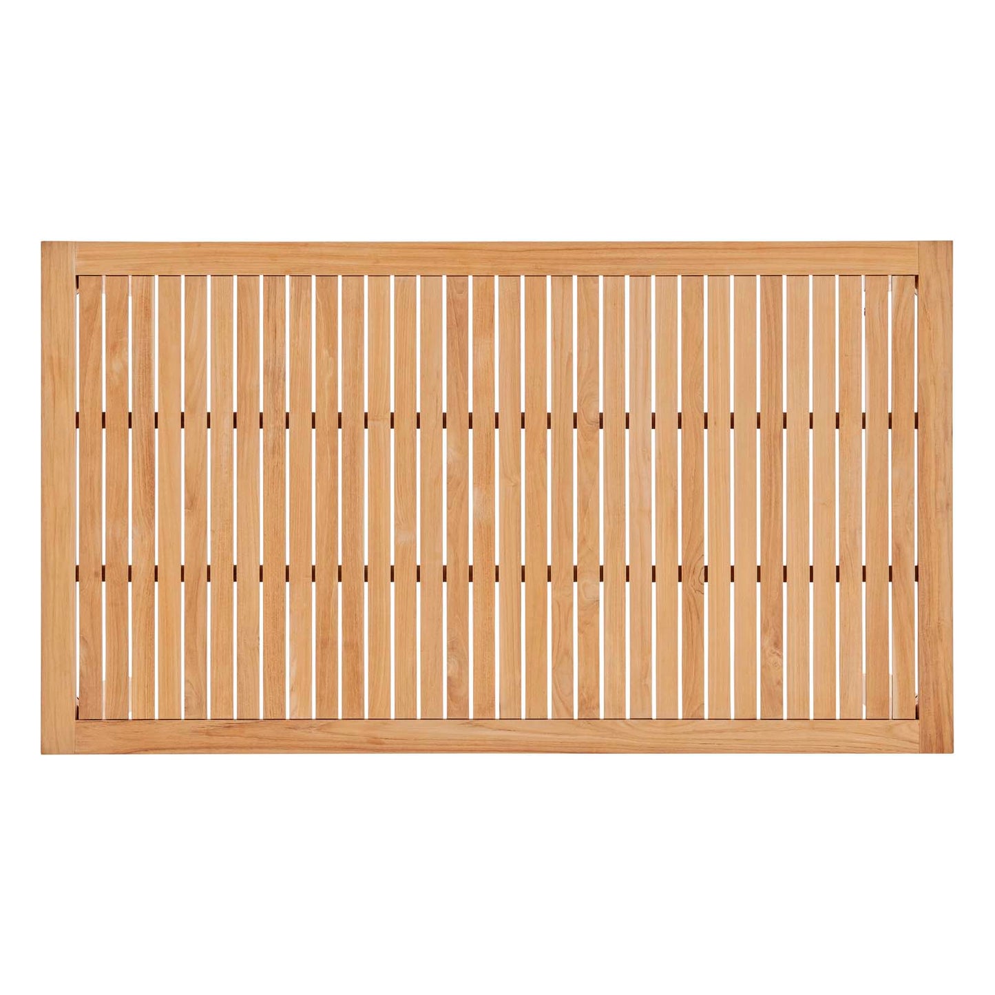 Farmstay 63" Rectangle Outdoor Patio Teak Wood Dining Table By Modway - EEI-3719 | Outdoor Tables | Modishstore - 4