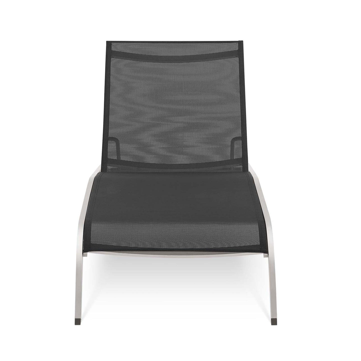 Modway Savannah Mesh Chaise Outdoor Patio Aluminum Lounge Chair - EEI-3721 | Outdoor Recliners & Lounge Chairs | Modishstore - 5