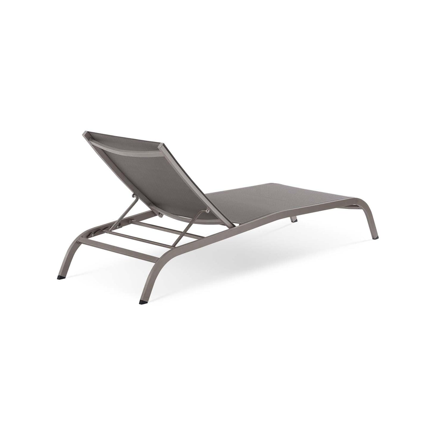 Modway Savannah Mesh Chaise Outdoor Patio Aluminum Lounge Chair - EEI-3721 | Outdoor Recliners & Lounge Chairs | Modishstore - 10