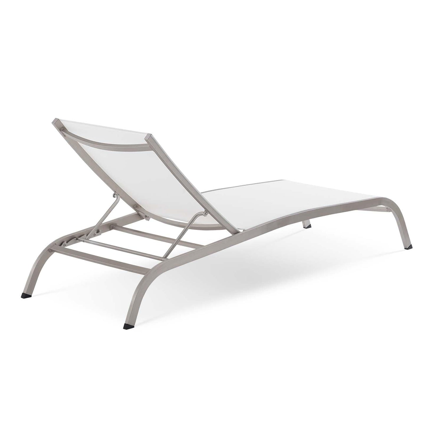 Modway Savannah Mesh Chaise Outdoor Patio Aluminum Lounge Chair - EEI-3721 | Outdoor Recliners & Lounge Chairs | Modishstore - 17