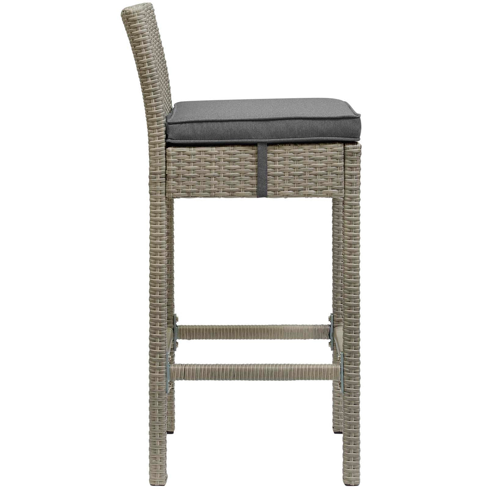 Conduit 5 Piece Outdoor Patio Wicker Rattan Set By Modway - EEI-3722 | Outdoor Sofas, Loveseats & Sectionals | Modishstore - 10