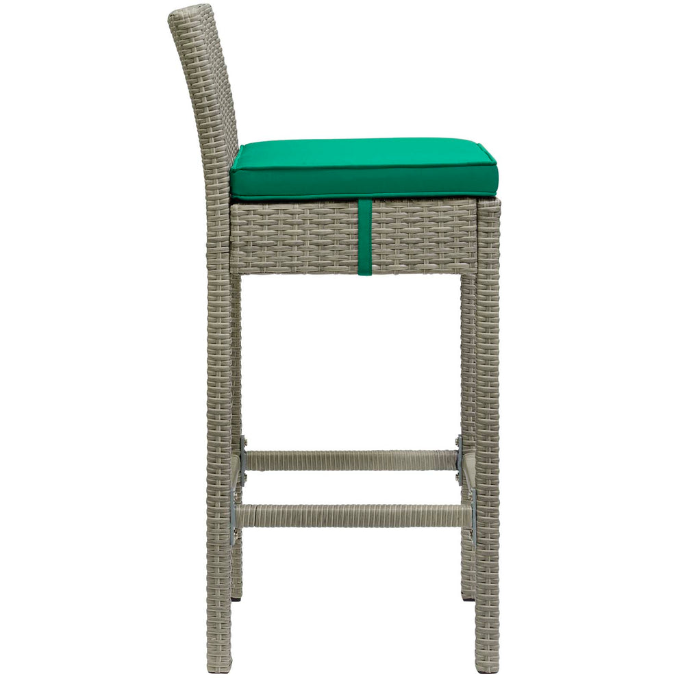 Conduit 5 Piece Outdoor Patio Wicker Rattan Set By Modway - EEI-3722 | Outdoor Sofas, Loveseats & Sectionals | Modishstore - 24