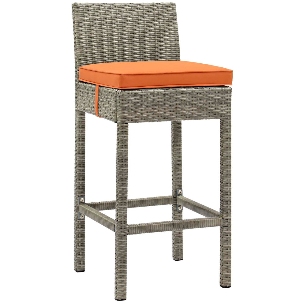Conduit 5 Piece Outdoor Patio Wicker Rattan Set By Modway - EEI-3722 | Outdoor Sofas, Loveseats & Sectionals | Modishstore - 51