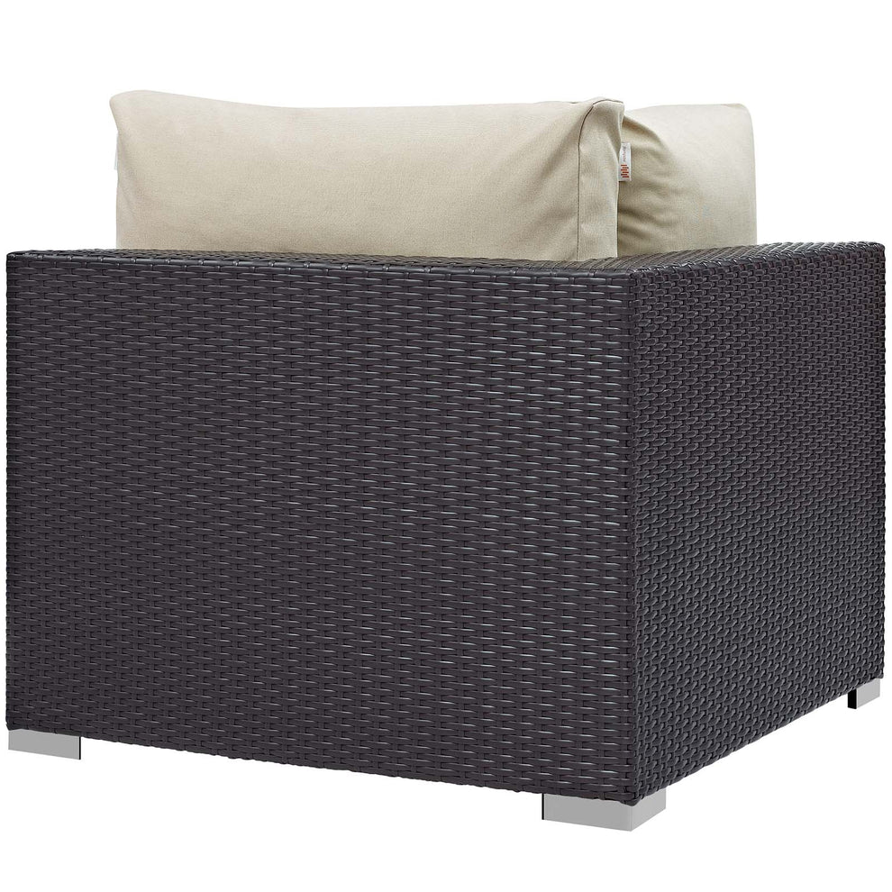 Convene 5 Piece Set Outdoor Patio with Fire Pit By Modway - EEI-3723 | Outdoor Sofas, Loveseats & Sectionals | Modishstore - 6