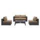Convene 5 Piece Set Outdoor Patio with Fire Pit By Modway - EEI-3723 | Outdoor Sofas, Loveseats & Sectionals | Modishstore - 9