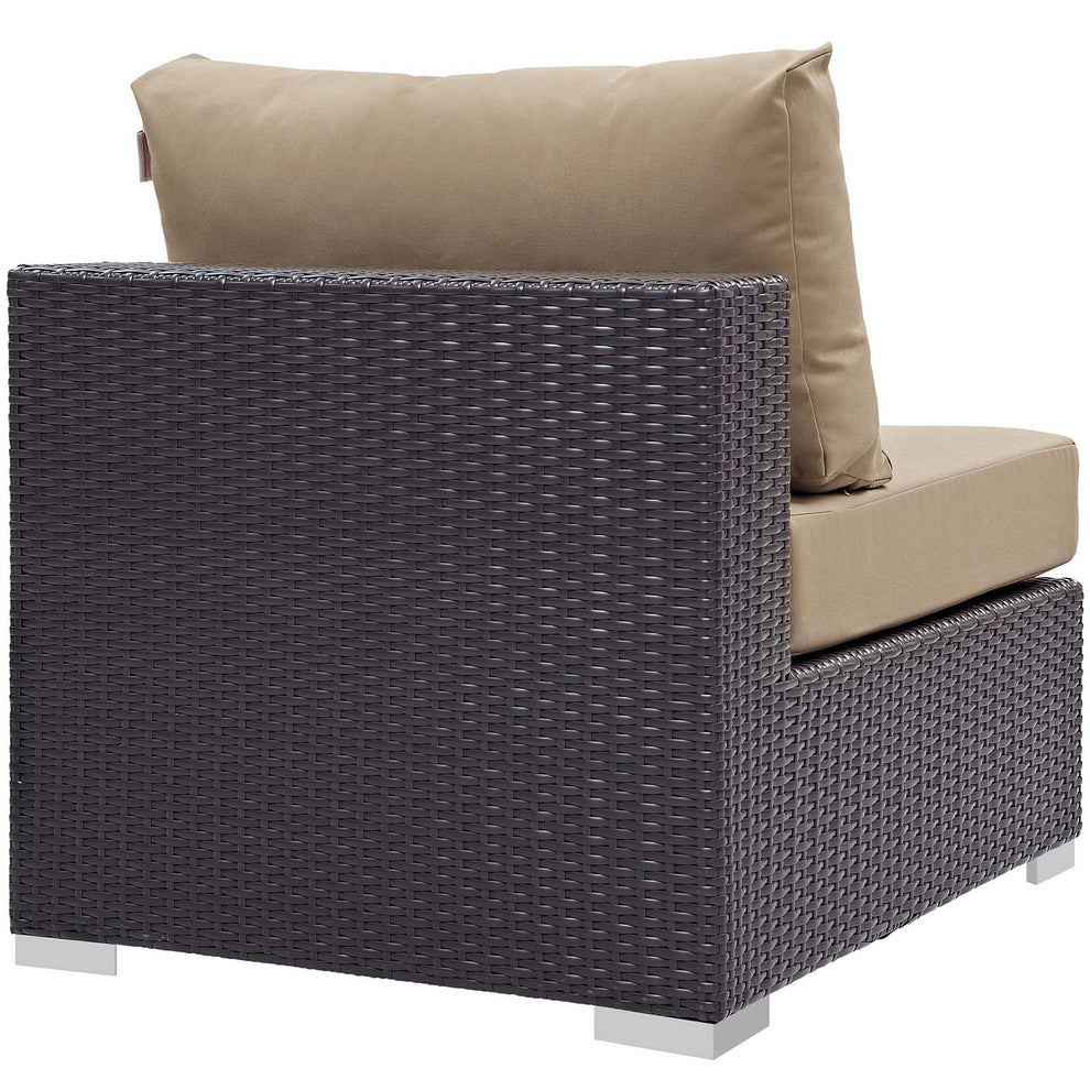Convene 5 Piece Set Outdoor Patio with Fire Pit By Modway - EEI-3723 | Outdoor Sofas, Loveseats & Sectionals | Modishstore - 12
