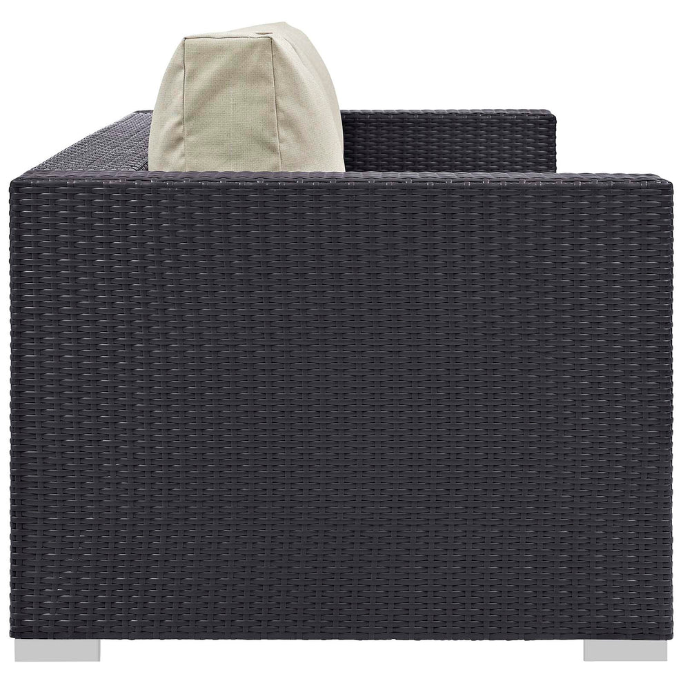 Modway Convene 3 Piece Set Outdoor Patio with Fire Pit - EEI-3724 | Outdoor Sofas, Loveseats & Sectionals | Modishstore - 3