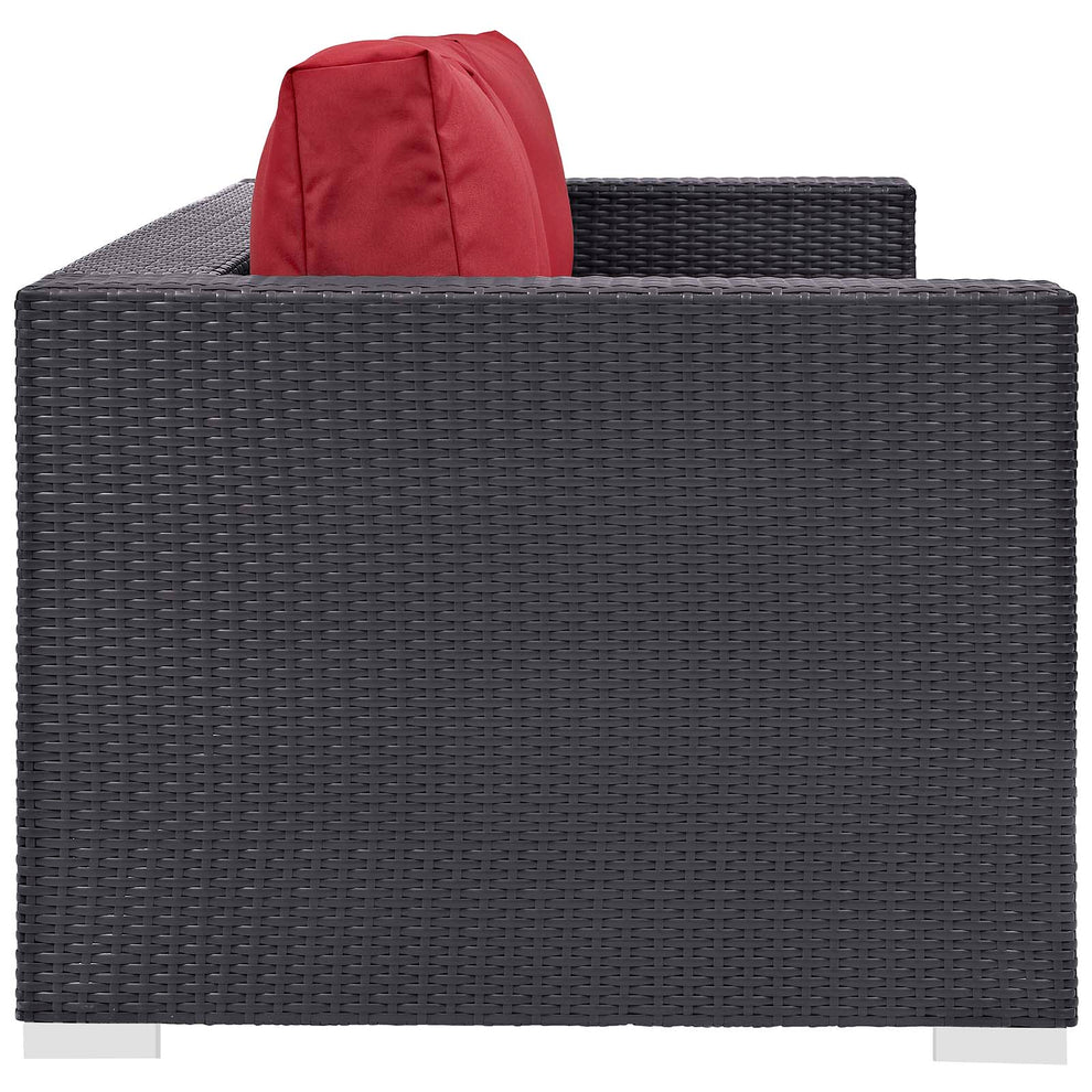 Modway Convene 3 Piece Set Outdoor Patio with Fire Pit - EEI-3724 | Outdoor Sofas, Loveseats & Sectionals | Modishstore - 18