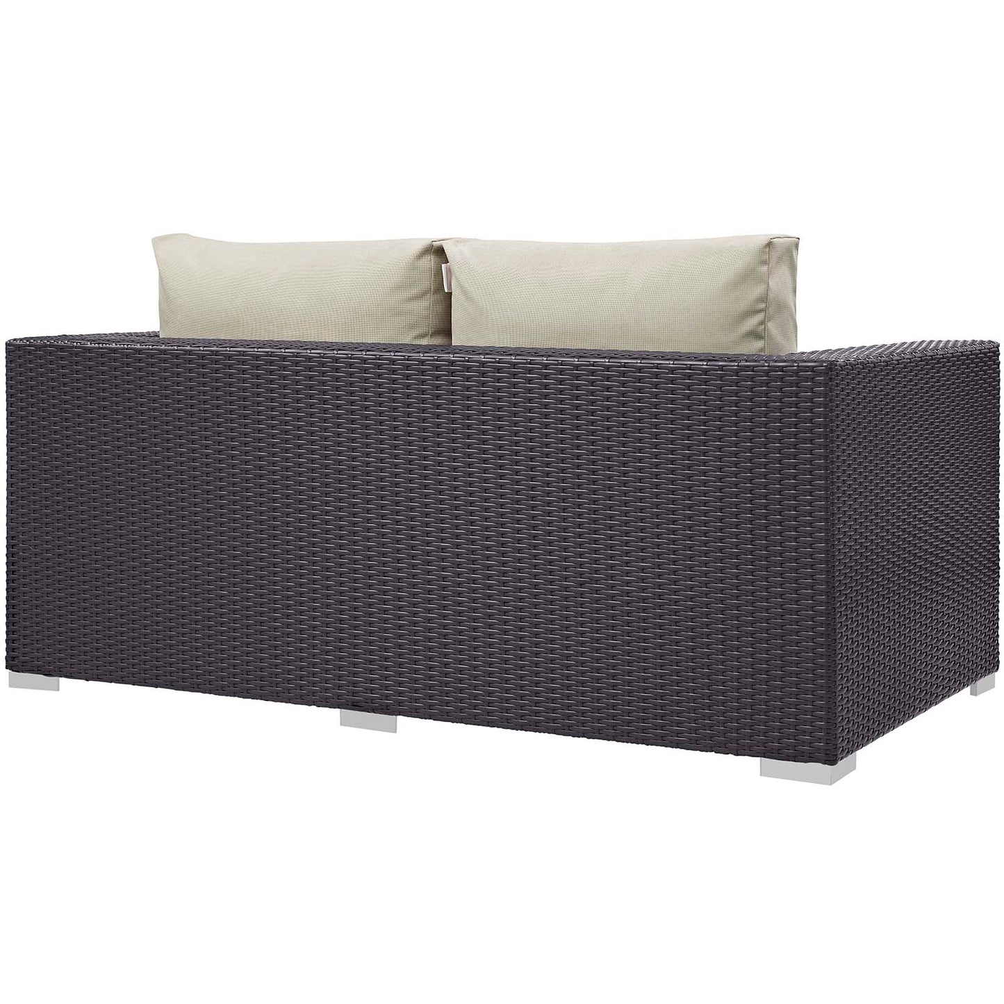 Convene 4 Piece Set Outdoor Patio with Fire Pit By Modway - EEI-3725 | Outdoor Sofas, Loveseats & Sectionals | Modishstore - 6