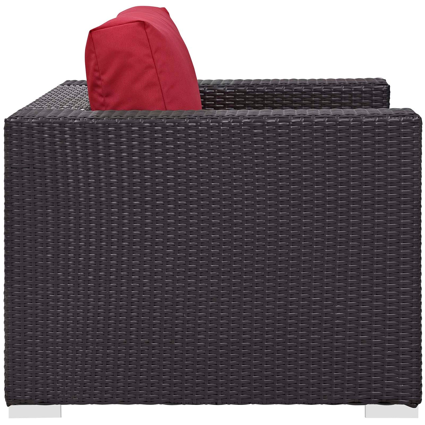 Convene 4 Piece Set Outdoor Patio with Fire Pit By Modway - EEI-3725 | Outdoor Sofas, Loveseats & Sectionals | Modishstore - 12