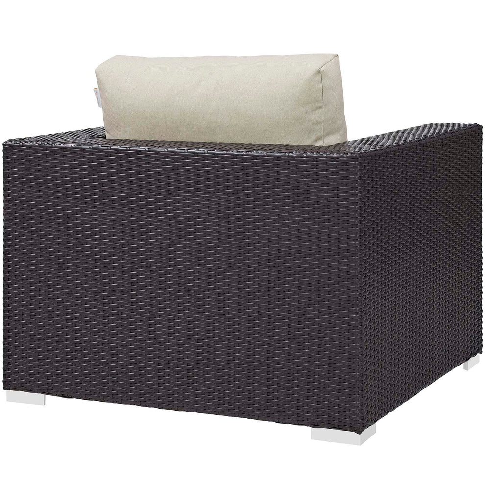 Modway Convene 5 Piece Set Outdoor Patio with Fire Pit-EEI-3726 - EEI-3726 | Outdoor Sofas, Loveseats & Sectionals | Modishstore - 11
