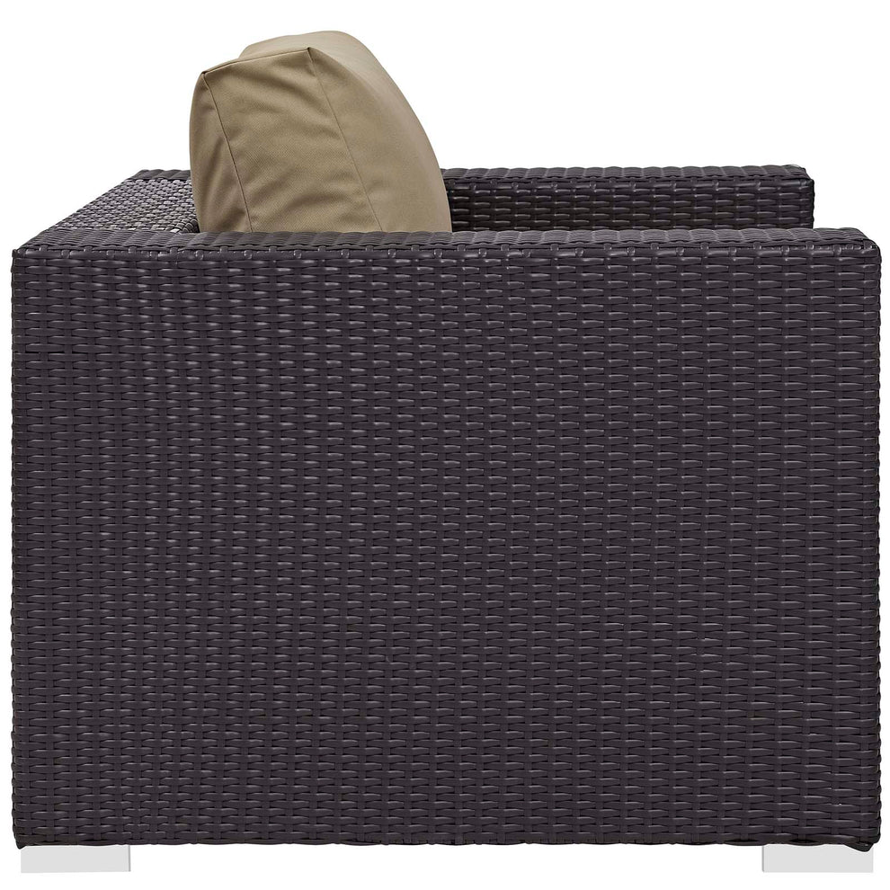Modway Convene 5 Piece Set Outdoor Patio with Fire Pit-EEI-3726 - EEI-3726 | Outdoor Sofas, Loveseats & Sectionals | Modishstore - 17