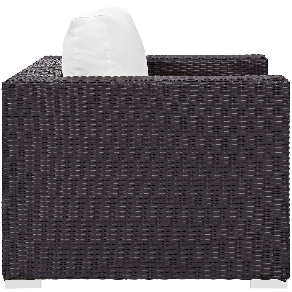 Modway Convene 5 Piece Set Outdoor Patio with Fire Pit-EEI-3726 - EEI-3726 | Outdoor Sofas, Loveseats & Sectionals | Modishstore - 20