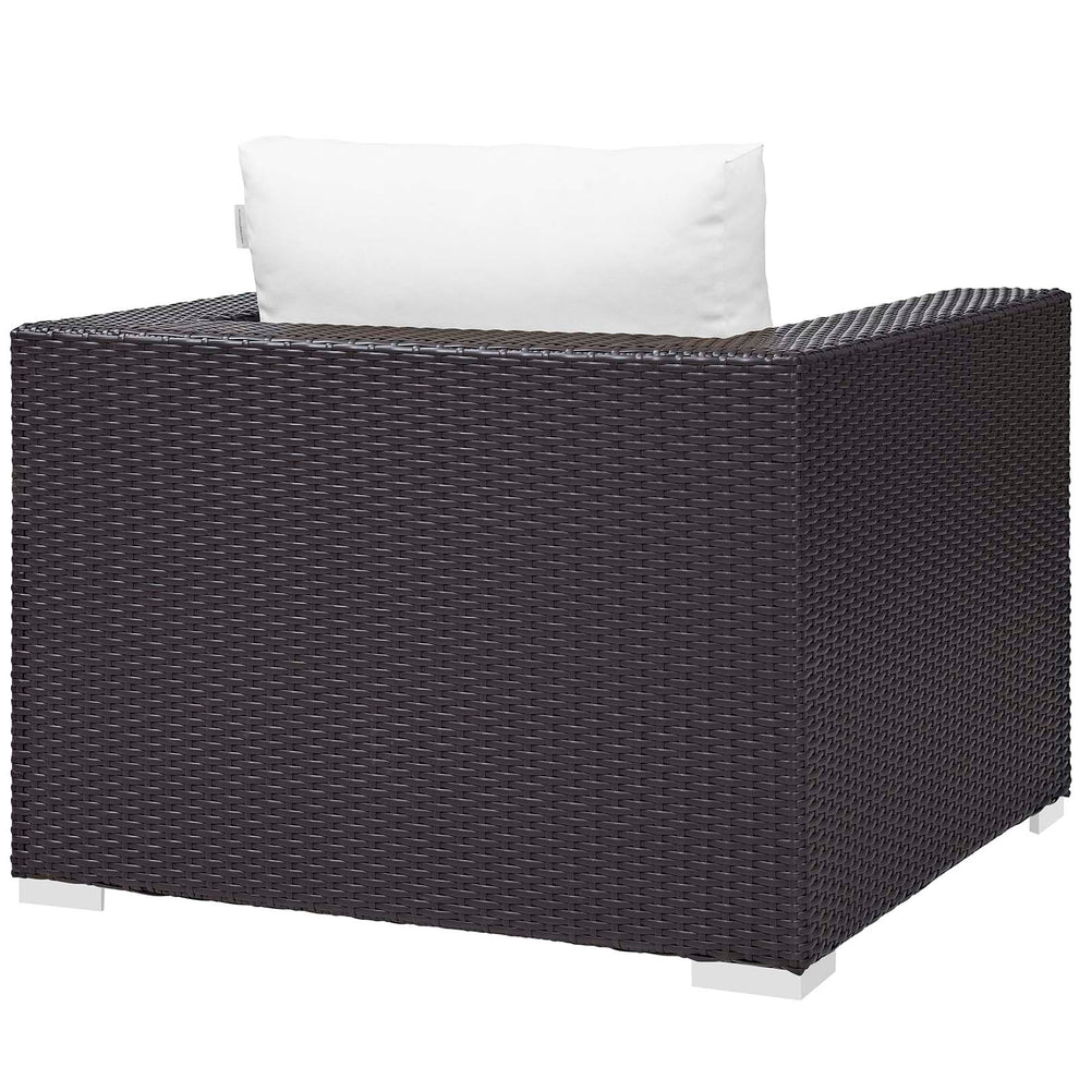 Modway Convene 5 Piece Set Outdoor Patio with Fire Pit-EEI-3726 - EEI-3726 | Outdoor Sofas, Loveseats & Sectionals | Modishstore - 15