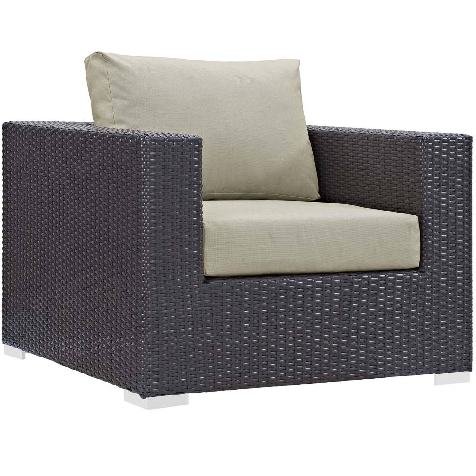 Modway Convene 3 Piece Set Outdoor Patio with Fire Pit - EEI-3727 | Outdoor Sofas, Loveseats & Sectionals | Modishstore - 12