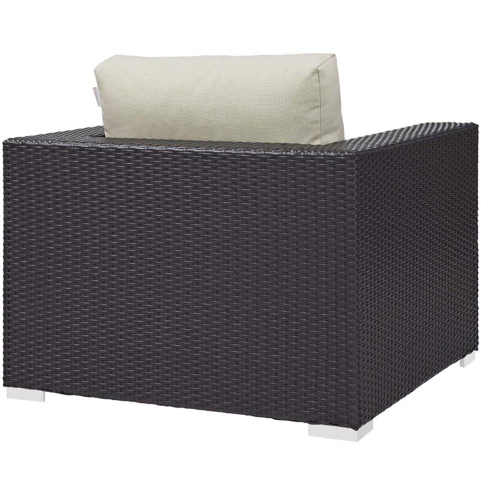 Modway Convene 3 Piece Set Outdoor Patio with Fire Pit - EEI-3727 | Outdoor Sofas, Loveseats & Sectionals | Modishstore - 4